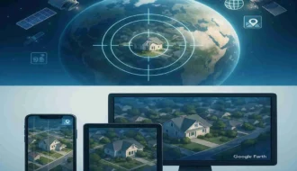 how can i view my house from satellite