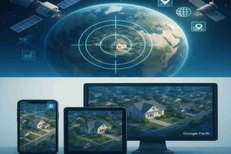 how can i view my house from satellite