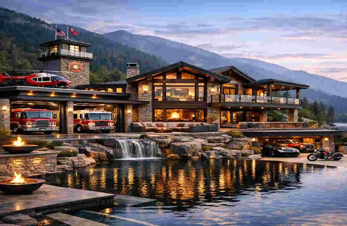 Inside Fireman Houses: Stunning Homes of Real-Life Heroes