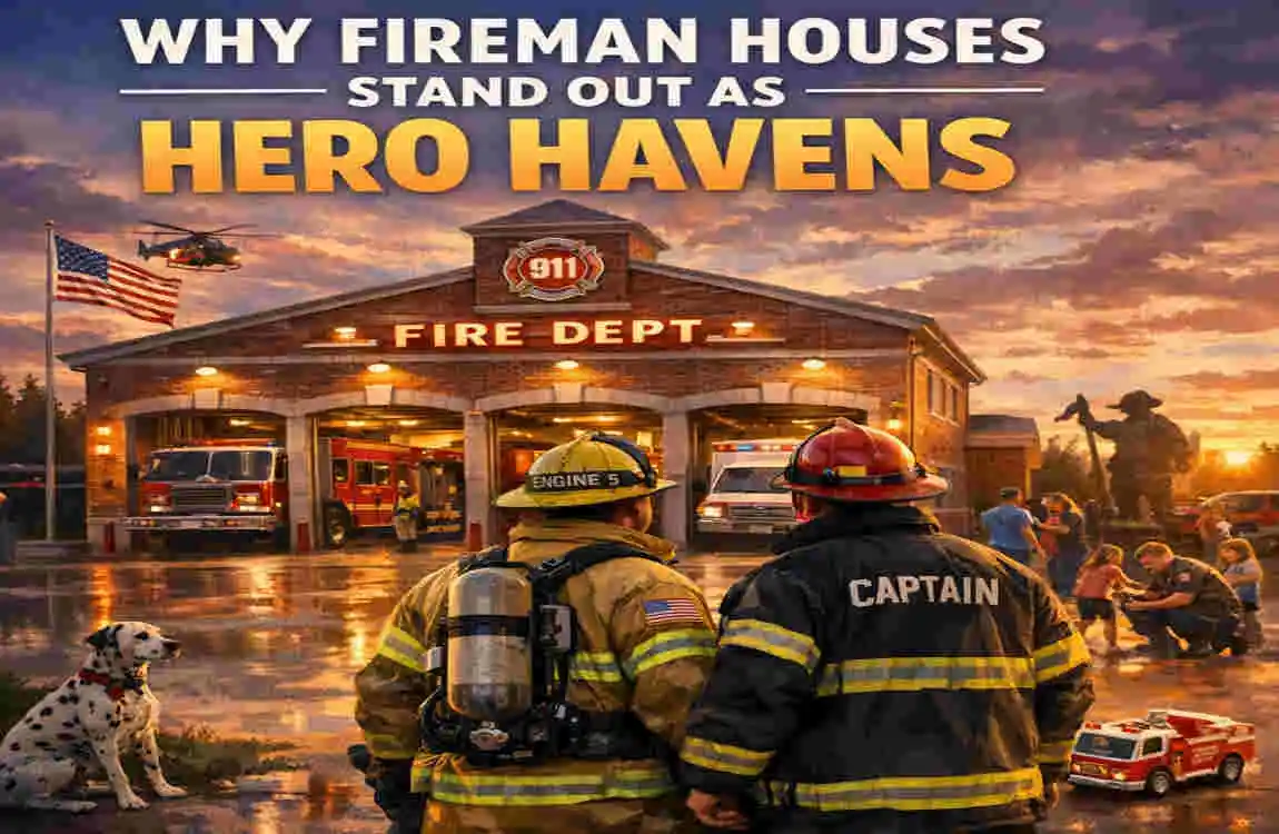 Inside Fireman Houses: Stunning Homes of Real-Life Heroes