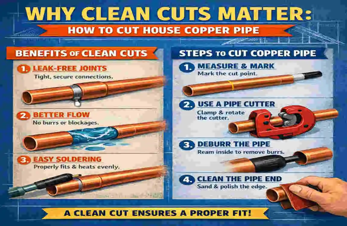 How to Cut House Copper Pipe