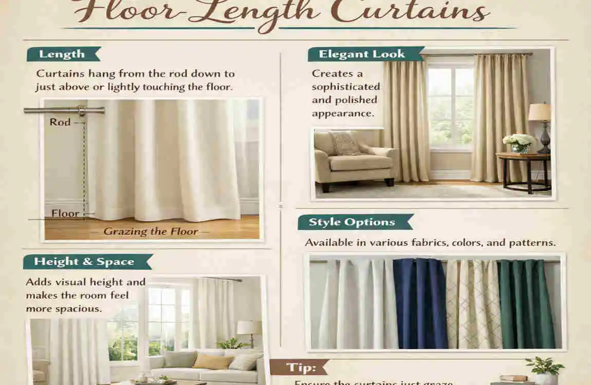 Should Curtains Touch the Floor