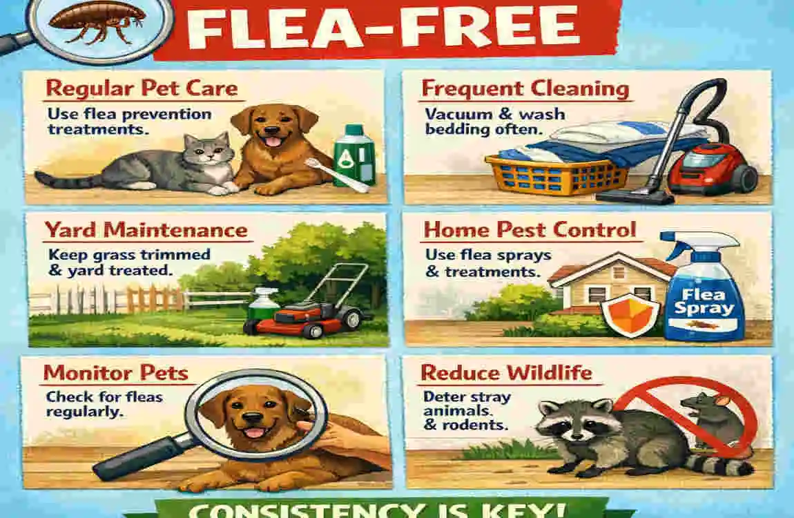 how fast do fleas spread in the house