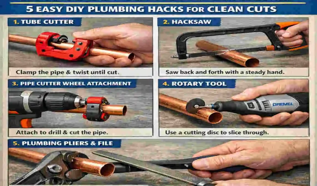 How to Cut Copper Pipe at Home: 5 Easy DIY Plumbing Hacks for Clean Cuts