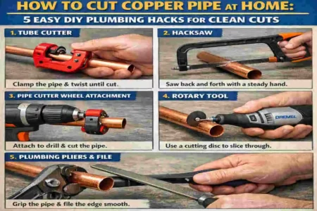 How to Cut Copper Pipe at Home: 5 Easy DIY Plumbing Hacks for Clean Cuts