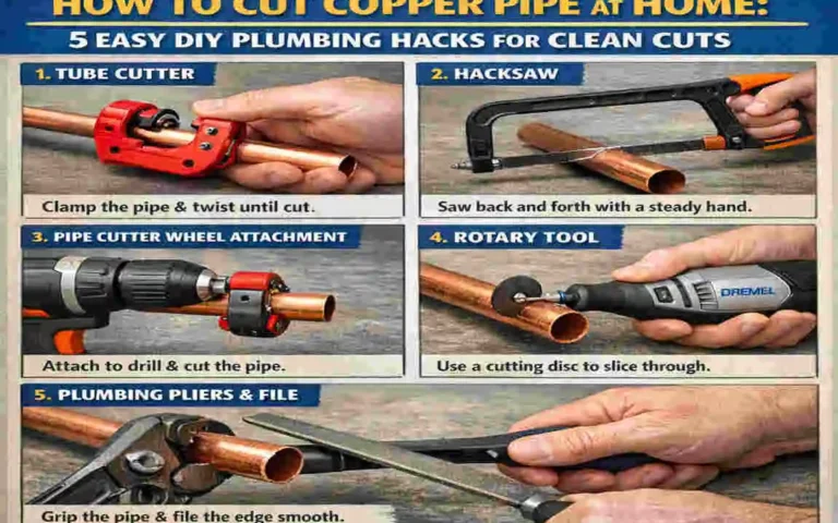 How to Cut Copper Pipe at Home: 5 Easy DIY Plumbing Hacks for Clean Cuts