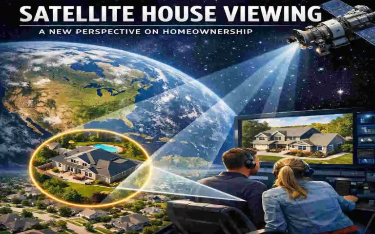 how can i view my house from satellite