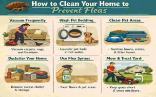 how fast do fleas spread in the house