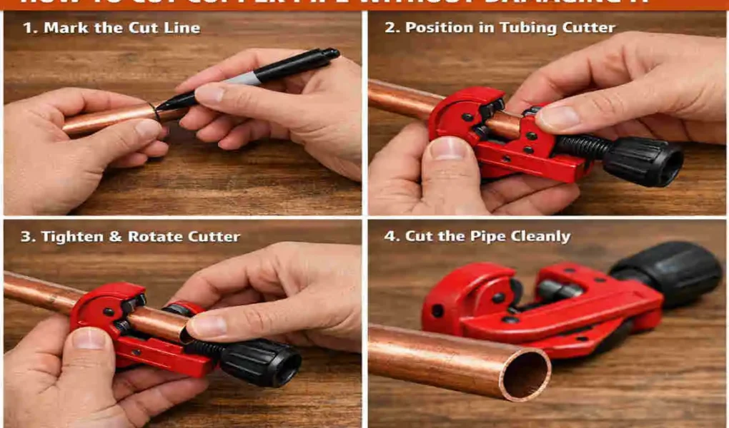 How to Cut House Copper Pipe