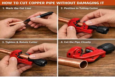 How to Cut House Copper Pipe