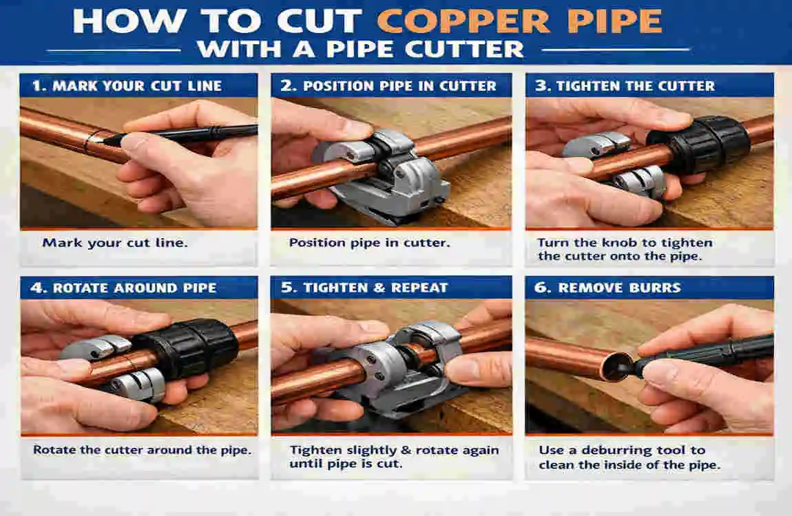 How to Cut Copper Pipe at Home: 5 Easy DIY Plumbing Hacks for Clean Cuts