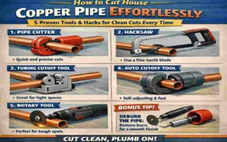 How to Cut House Copper Pipe