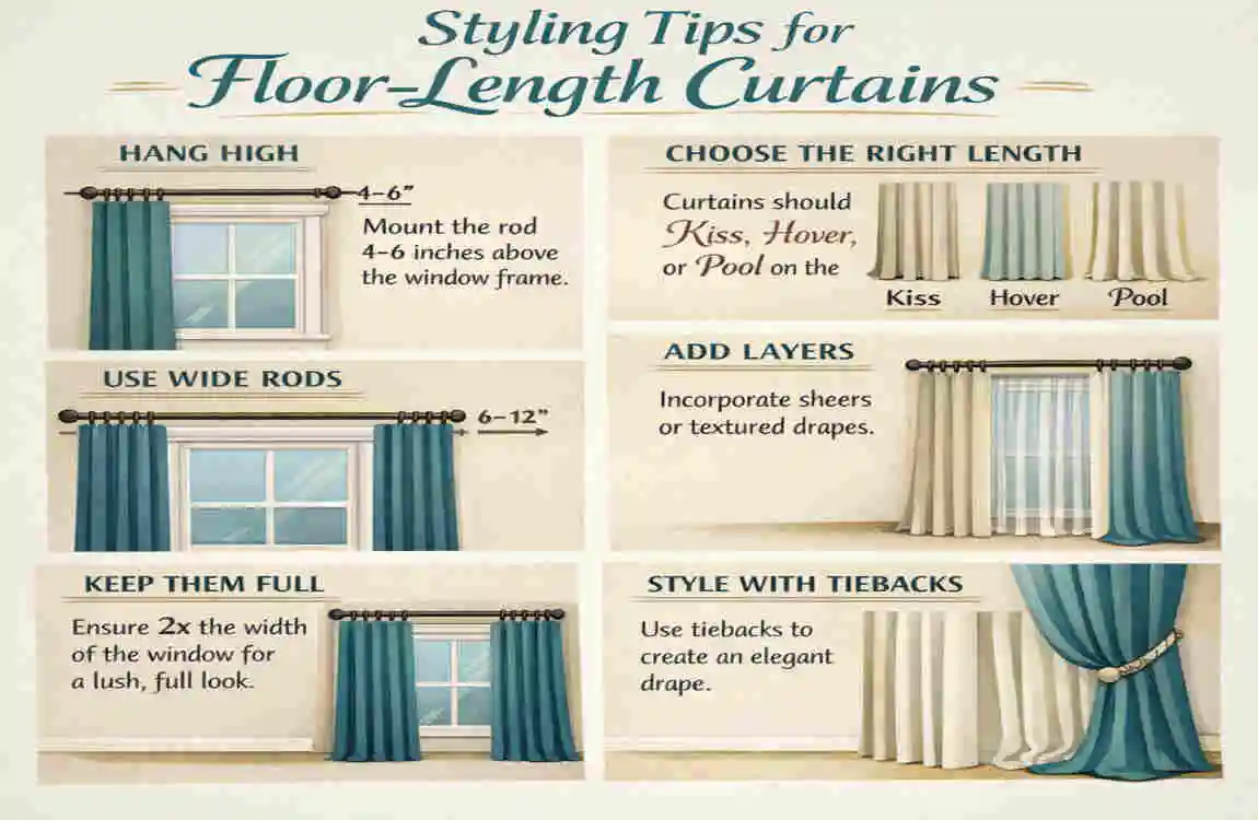 Should Curtains Touch the Floor