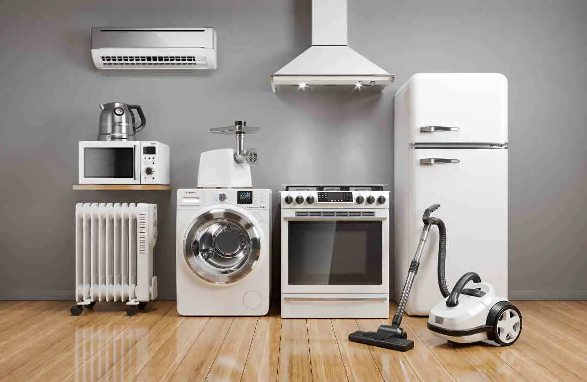 house appliances with electric motors