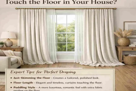 Should Curtains Touch the Floor in Your House? Expert Tips for Perfect Draping