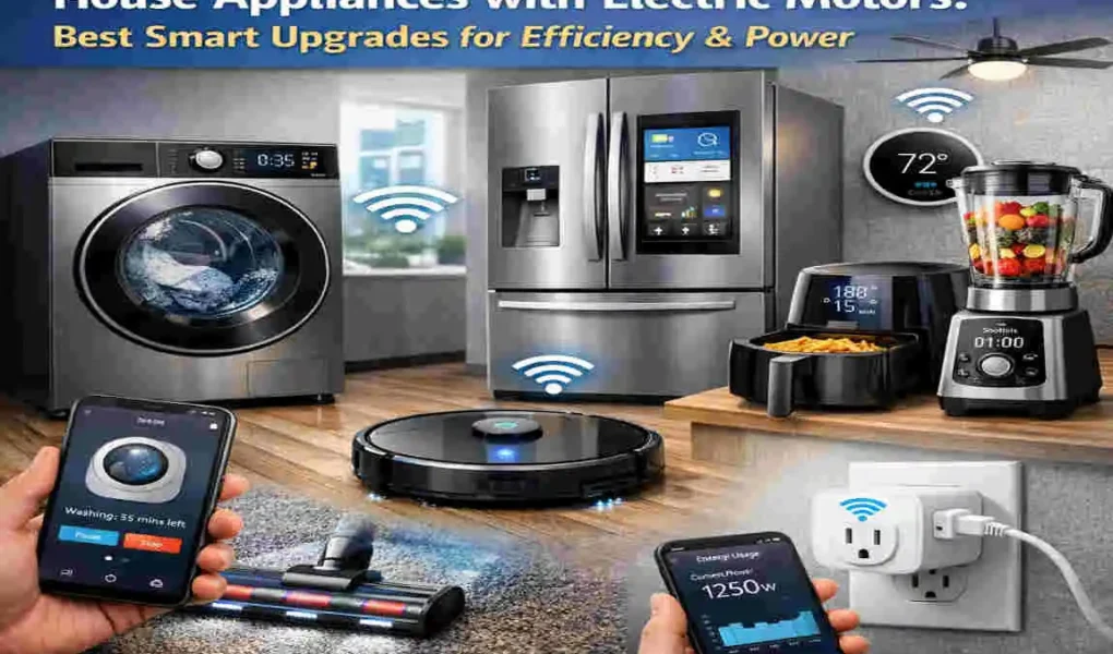 House Appliances with Electric Motors: Best Smart Upgrades for Efficiency & Power