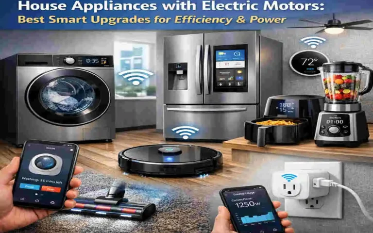 House Appliances with Electric Motors: Best Smart Upgrades for Efficiency & Power