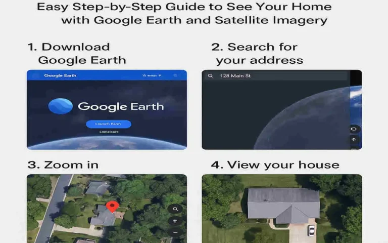 How Can I View My House from Satellite? Easy Step-by-Step Guide to See Your Home with Google Earth and Satellite Imagery