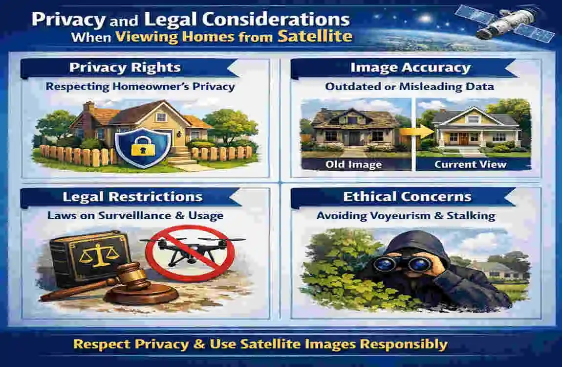 how can i view my house from satellite