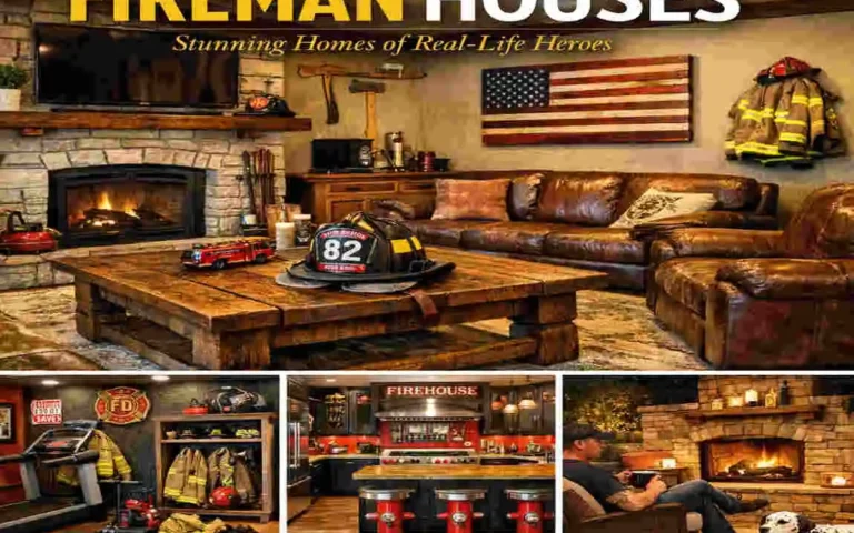 Inside Fireman Houses: Stunning Homes of Real-Life Heroes
