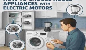 house appliances with electric motors
