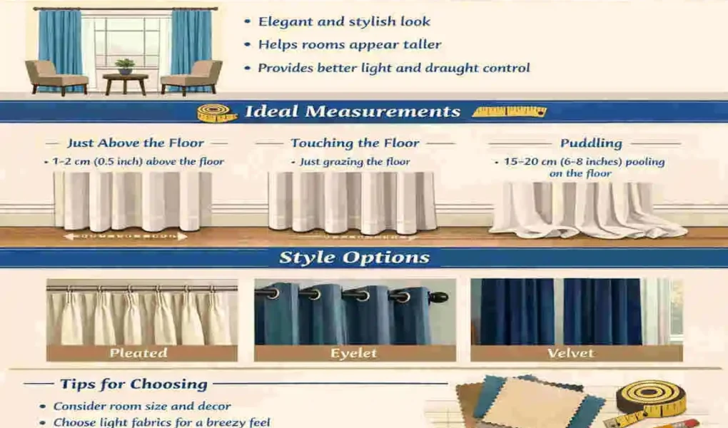 Should Curtains Touch the Floor