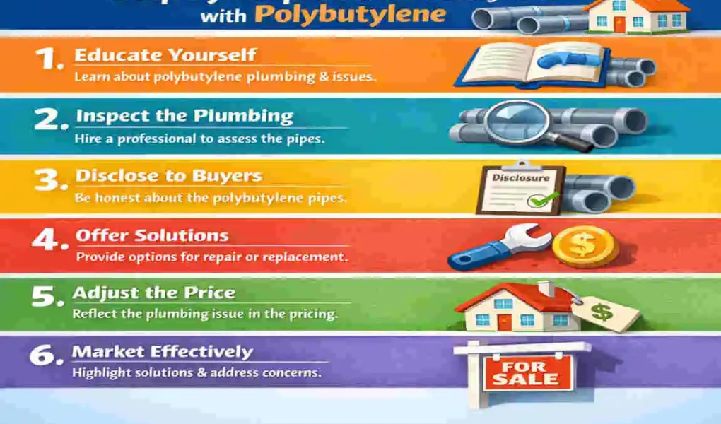 can you sell a house with polybutylene pipes