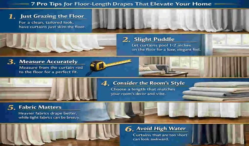 Should Curtains Touch the Floor