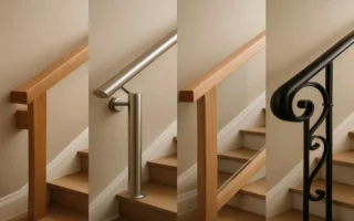 types of house handrails