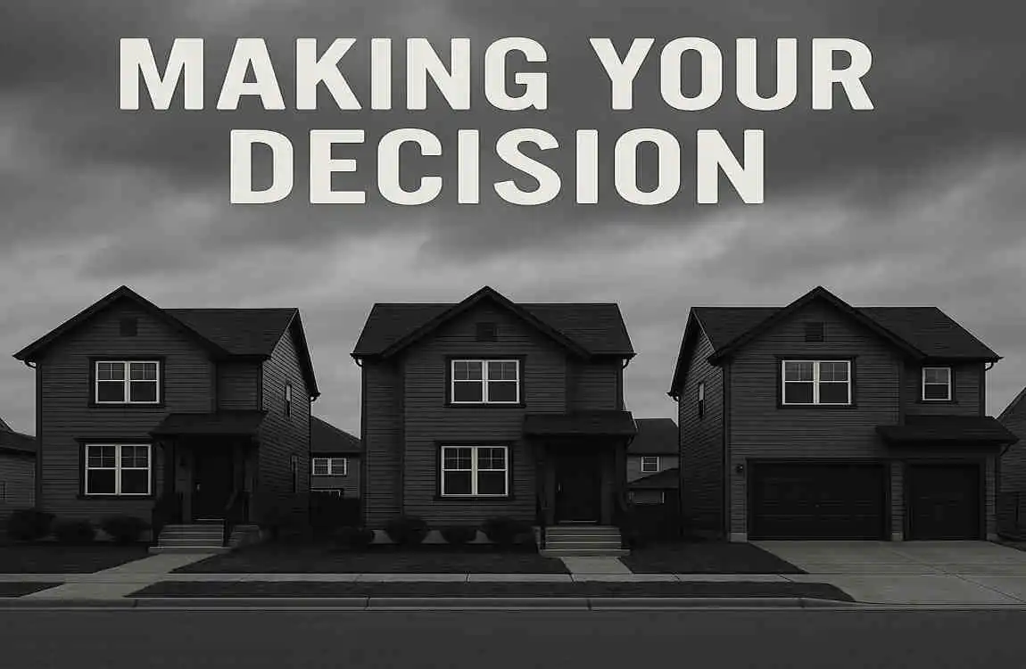 Dark Grey Houses with Black Roofs