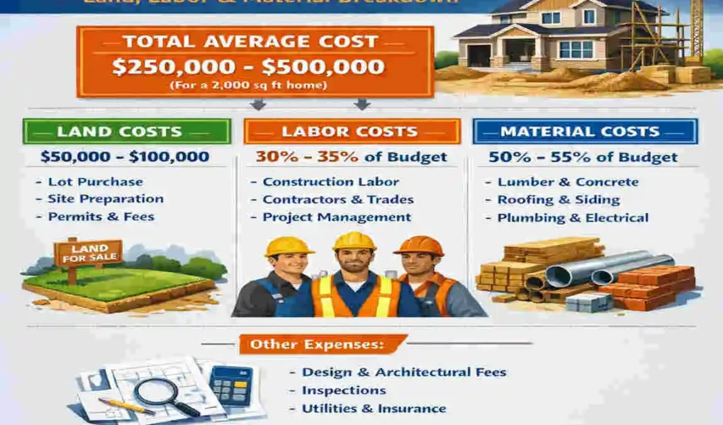 how much does it cost to build a house houston