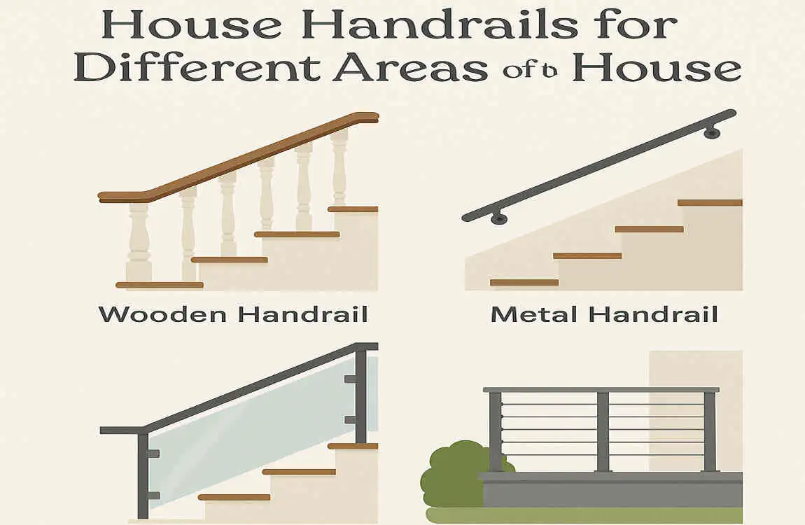 Stylish & Safe: Top Types of House Handrails
