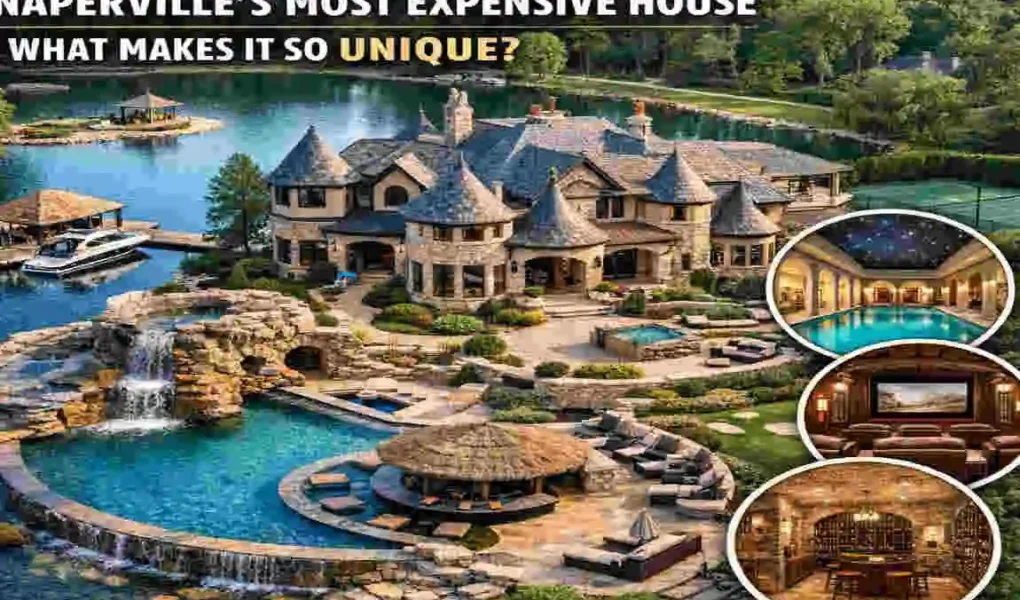most expensive house in naperville il