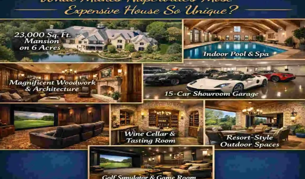 most expensive house in naperville il