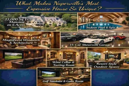 most expensive house in naperville il