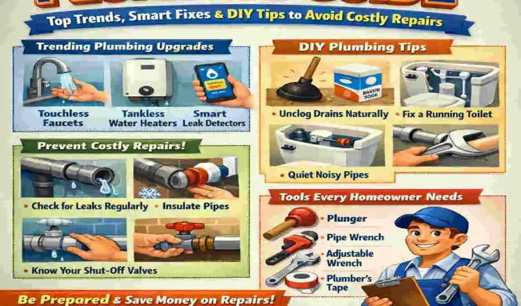 Household Plumbing Guide: Top Trends, Smart Fixes & DIY Tips to Avoid Costly Repairs