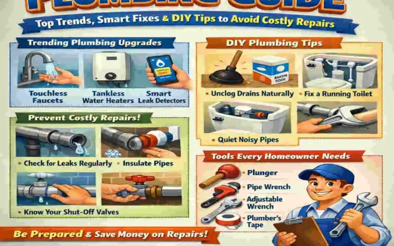 Household Plumbing Guide: Top Trends, Smart Fixes & DIY Tips to Avoid Costly Repairs