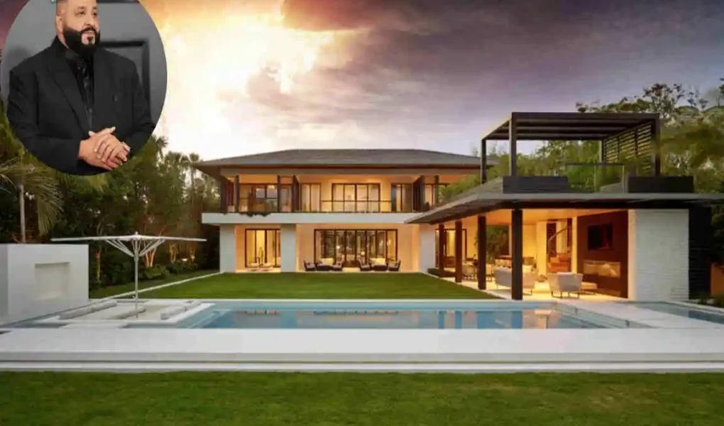 DJ Khaled's Miami Beach House Photos