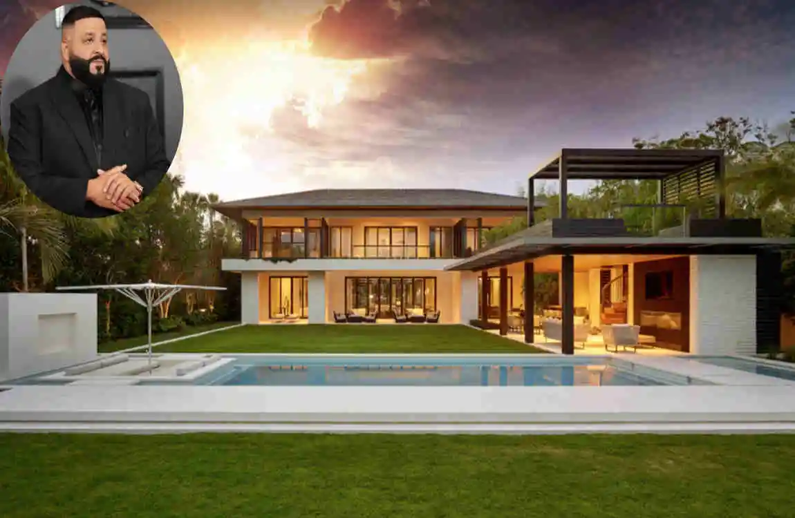 DJ Khaled's Miami Beach House Photos