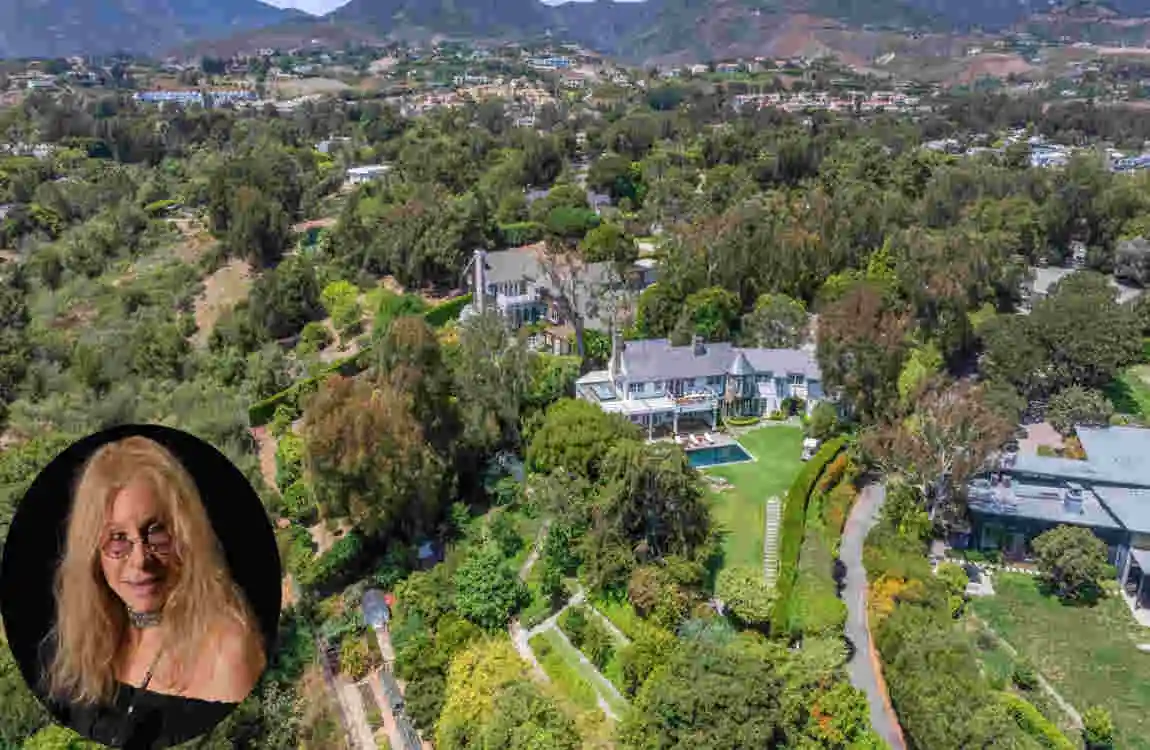 Barbra Streisand’s Malibu House