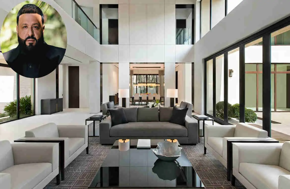 DJ Khaled's Miami Beach House Photos