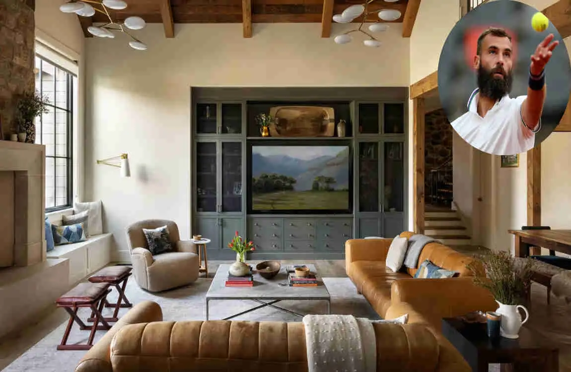 Benoit Paire's Modern Home