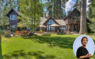 Mark Zuckerberg's Tahoe Home