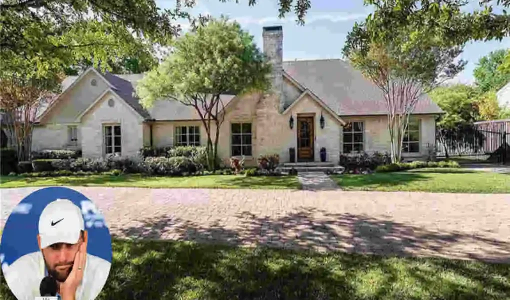 Scottie Scheffler's Dallas House Photos