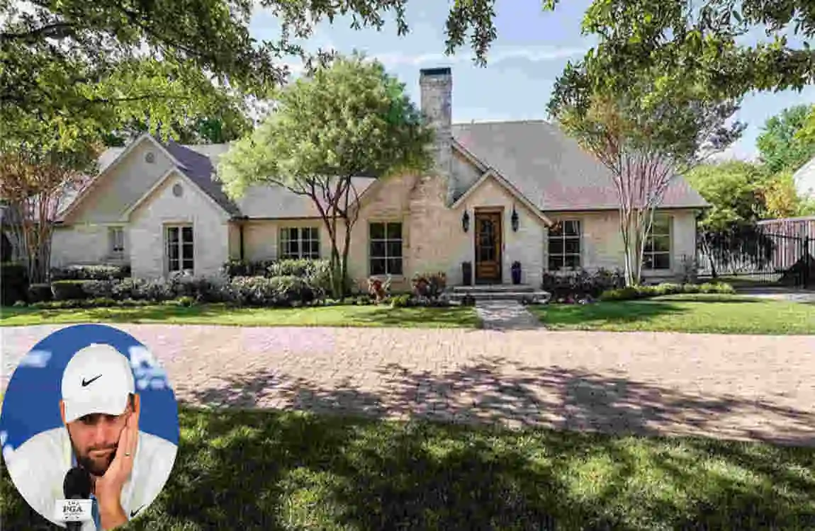 Scottie Scheffler's Dallas House Photos