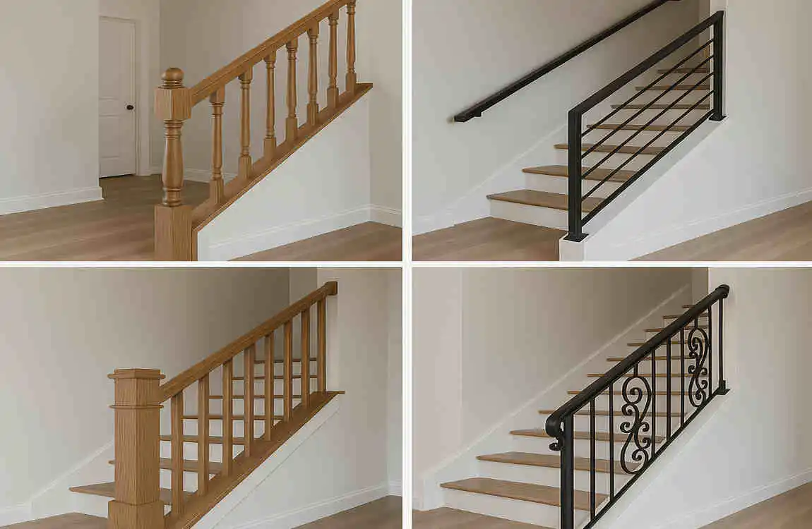 Stylish & Safe: Top Types of House Handrails