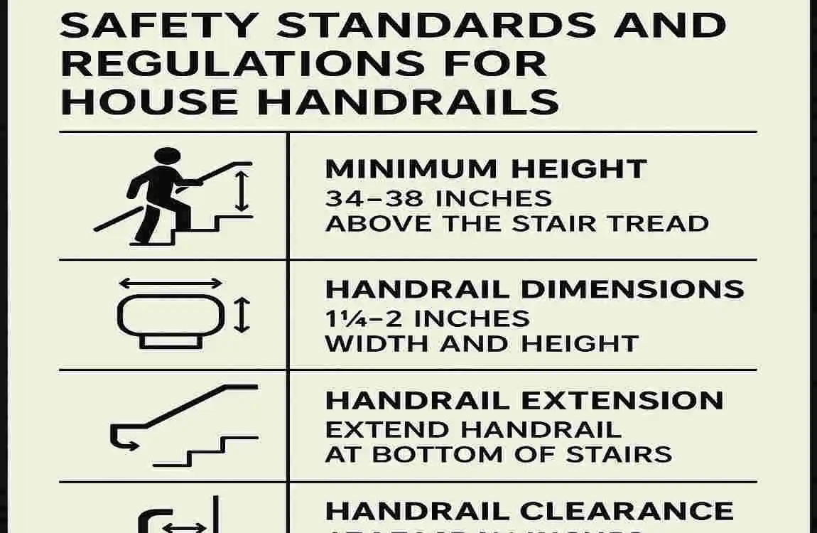 Stylish & Safe: Top Types of House Handrails