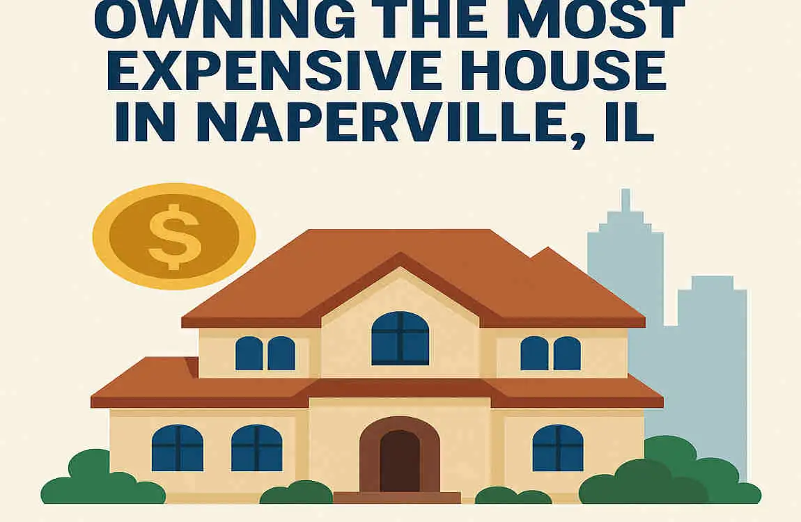 most expensive house in naperville il