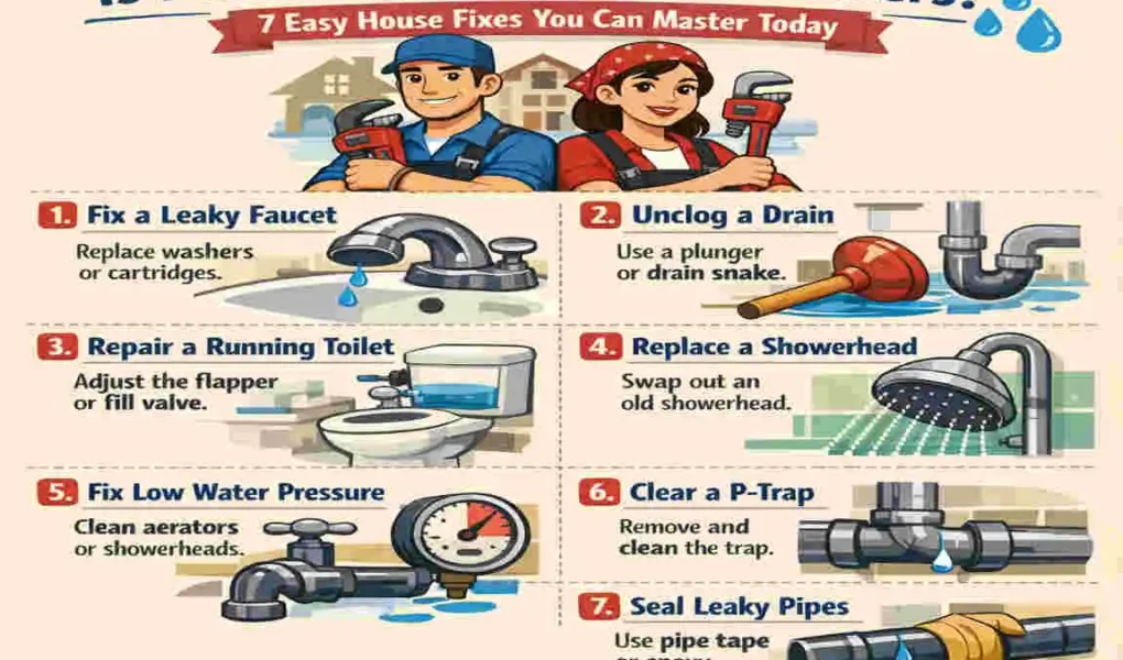 Is Plumbing Hard for Homeowners? 7 Easy House Fixes You Can Master Today