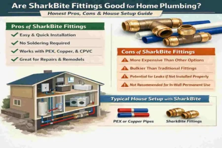 Are SharkBite Fittings Good for Home Plumbing? Honest Pros, Cons & House Setup Guide